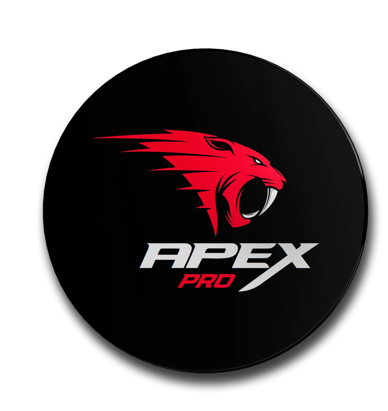 Real Apex custom printed hockey puck